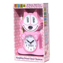 American Felix The Cat 3D wall clock pink special clock