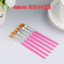 Nail tools high-grade wooden light therapy pen brush brush brush glitter brush short rod