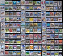 Japan Credit Stamp-The 60th Anniversary of the Implementation of the Local Autonomy Law -235 Complete -2008~2016