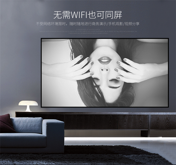 Máy chiếu MEGO Meigao G6X Mini Apple Android Điện thoại HD HDMI Máy chiếu cầm tay không dây USB - Máy chiếu máy chiếu viewsonic m2