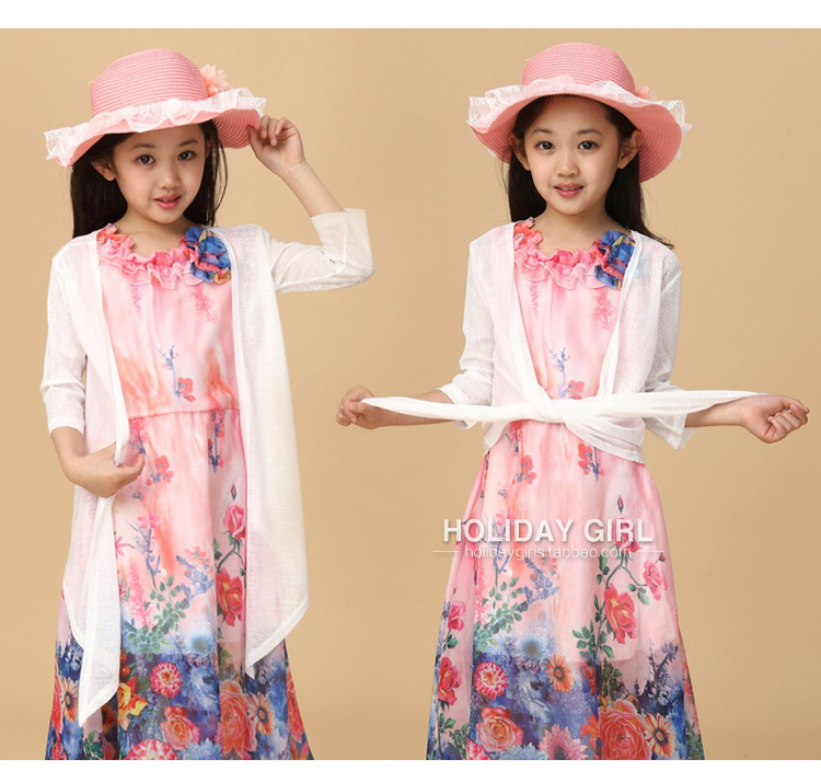 Cape pour fille en mélange - Ref 2154681 Image 18