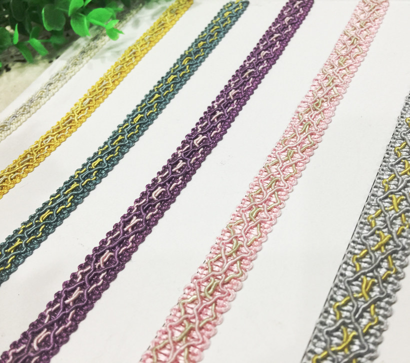 High-end new products curtain small edge textile table and chair drawing board book seam edge lace accessories accessories factory direct sales