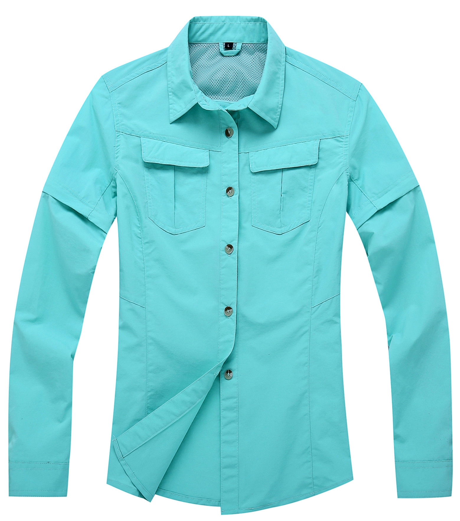 Lady detachable two-cut speed dry pants sunscreen Sweat Sweat Perspiration Outdoor Hiking Mountaineering Fast Dry Shirt