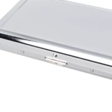 Ультратонкий глянцевый матовый креативный портсигар подходит для мужчин и женщин, портативная металлическая жестяная коробка