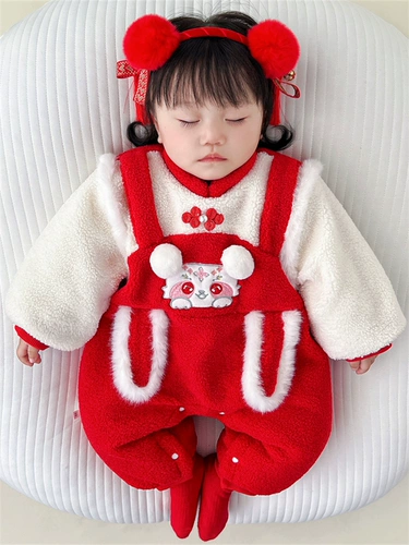 Детский флисовый зимний пуховик для девочек для выхода на улицу