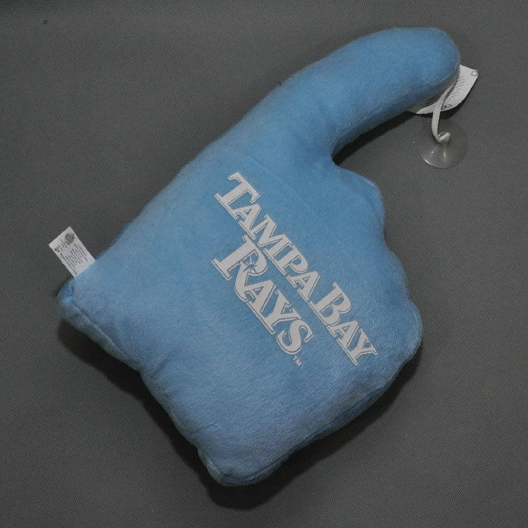 Đội bóng chày Major League của Mỹ Big Finger Plush Doll Sucker Toy Yankee Red Sox NY Dodge 	gậy bóng chày đồ chơi