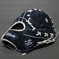 Găng tay bóng chày da lợn 12,5 inch Wilson New York Yankees NY Yankees Fans Phiên bản giới hạn 	gậy bóng chày sắt giá rẻ	