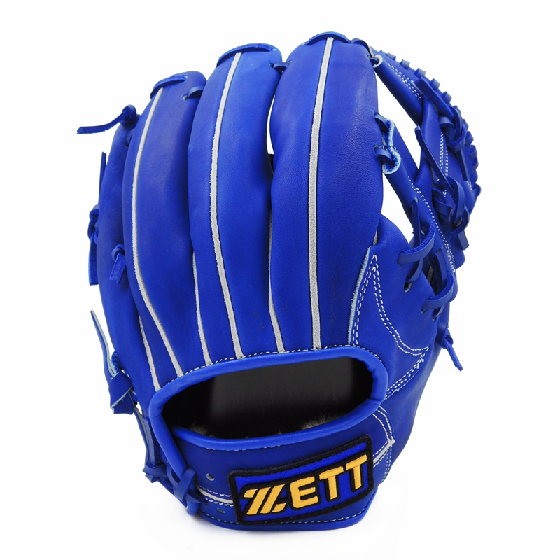 New ZETT Jetta BPGT-8914 Găng Tay Bóng Chày Bóng Mềm 12 "Blue Taiwanese 	gậy bóng chày kim loại