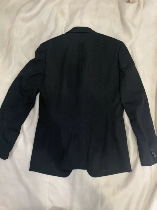 [Готовый к продаже жакет из шерсти Yohji Yamamoto с лацканами и casual стиль шерсть]