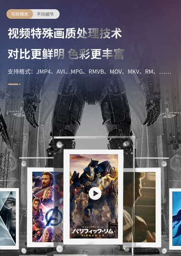 Tom Ford, акриловая фоторамка, батарея, цифровой электронный фотоальбом, 5 дюймов, подарок на день рождения