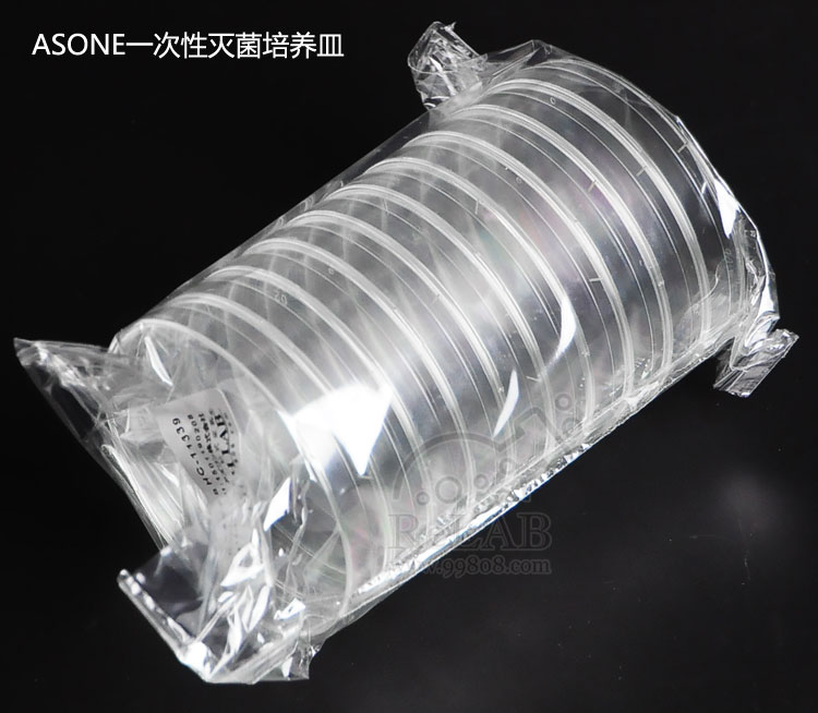 一次性灭菌培养皿&Phi;90*15mm 塑料平板细菌培养皿日本进口ASONE