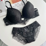 Тонкий поддерживающий сексуальный бюстгалтер, комплект, европейский стиль, большой размер