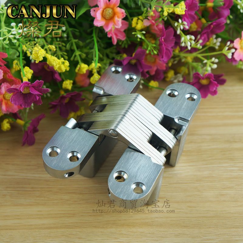 Folding door cross hinge Cross hinge Invisible door hinge Hidden hinge Hidden hinge