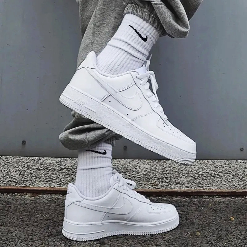Nike Women's Shoes New Model Air Force 1 Air Force One Af1 Big Kids' Sports Casual Sneakers Dh2920-111