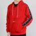 Áo khoác nike nam BIG SWOOSH móc lớn xu hướng dây áo khoác có mũ trùm đầu Áo khoác gió có mũ CD0420 - Áo khoác thể thao / áo khoác