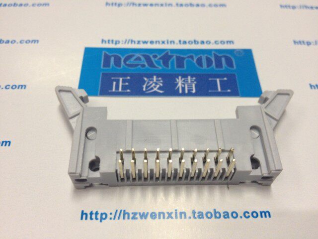 Taiwan Zhengling Seiko (nextron) DC2-20P bent foot 20 core horn socket flat cable socket