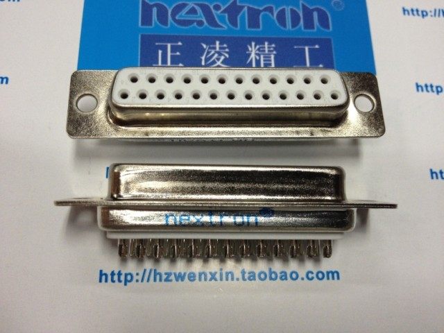 Taiwan Zhengling Seiko DB25P jack DB25 core female head welding wire style fake one-lose ten