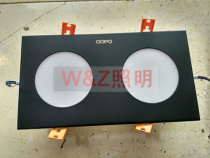 LED square downlight 5W 9W12Wled white black downlight grape rack grid ceiling lighting