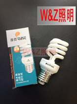 Chick energy saving lamp T23 spiral E275W7W9W12W15W18w23W30W white light yellow light spiral