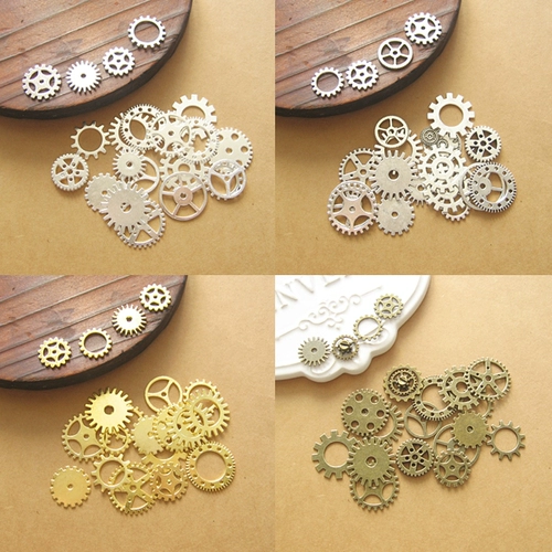 Ретро аксессуар ручной работы, бронзовые медные аксессуары с шестернями, в стиле панк