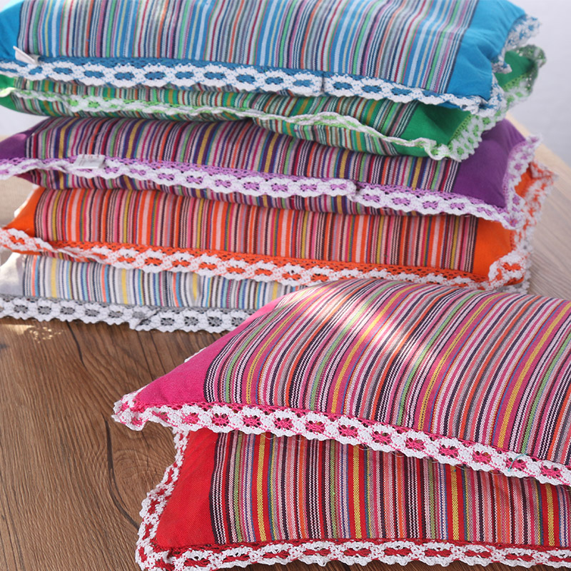 New cotton old coarse cloth buckwheat shell children's pillow pillow core 0-3-6 year old removable single buckwheat shell filling