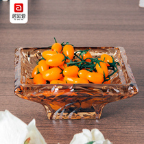 Nordic fruit plate home living room coffee table thickened fruit plate creative modern personality fashion dried fruit plate ornaments