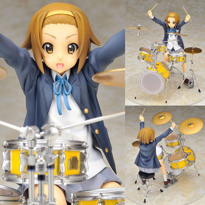 K-On! Taijimura Ritsu Figure Alter 1/8 Brand New Drum Set