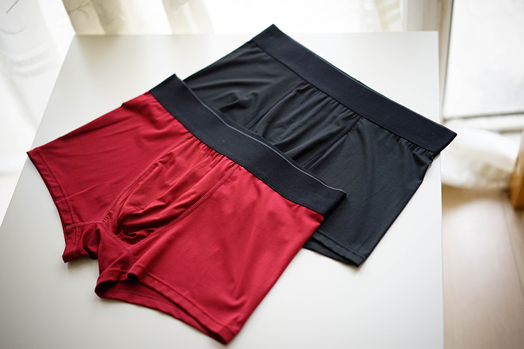 Tất cả Lele Đàn ông Skin Sense Quần lót Ice Silk Boxer Tay áo thoải mái thoáng khí Quần short góc đồ lót nam nữ
