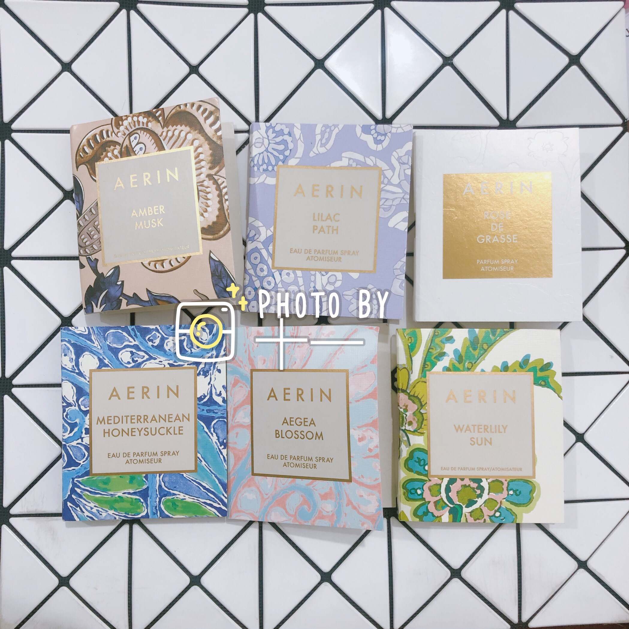 Yashland Diane AERIN Eileen Rose Mediterranean Water Lilac Pylori AMBER TEST TUBE PERFUME 1 5ml