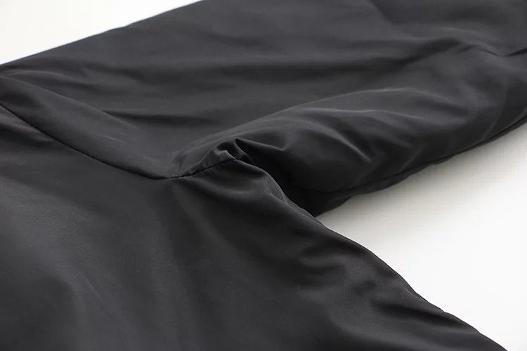 Áo khoác mỏng mùa thu 2017 của châu Âu và Hoa Kỳ cho nữ trong phần dài của cổ áo bóng chày đồng phục áo gió rộng kích cỡ lớn chị béo áo phao nữ 2020