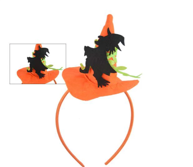 Halloween ăn mặc cung cấp headband bí ngô mũ bat thuật sĩ mũ tiara mũ headband bí ngô đạo cụ mũ - Sản phẩm Đảng / Magic / Hiệu suất