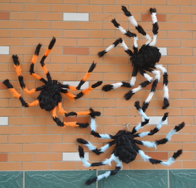 Halloween đạo cụ kinh dị ma đồ chơi bên thanh ma ám trang trí nhà cung cấp nhện sang trọng màu nhện - Sản phẩm Đảng / Magic / Hiệu suất đồ halloween