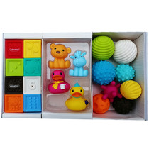 American infantino baby Tino newborn baby hand-held ball perception ball set baby play water bath toy