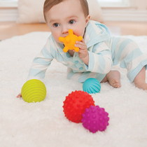 American infantino Baby Hand Grab Ball Baby Toys Educational Training Taptical Perceptual Ball 3-6-12 Months