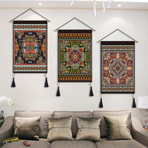 Bohemia tapestry B & B decoration painting bedroom living room wall painting mural porch porch National style mural