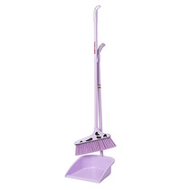 Jiajie zebra broom dustpan set Soft hair plastic broom broom broom paint broom rod
