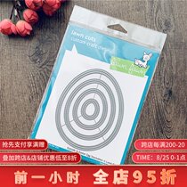  LAWN FAWN egg type Suture sense Outside Easter Egg Stackables Imported cutting mold