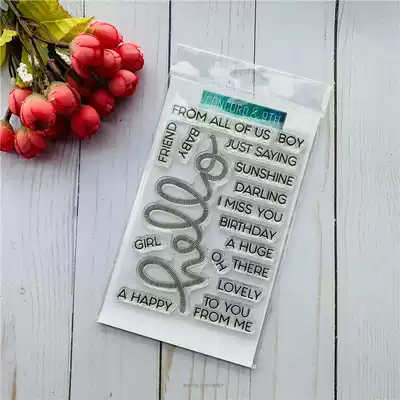 Concord 9th Say Hello phrase Say Hello import transparent seal