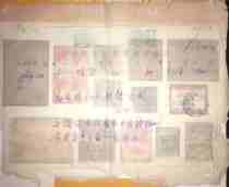 Telecommunications Administration Bureau of the Eighth District of the Ministry of Transport of the Republic of China Lanzhou to Hami Telegram Form