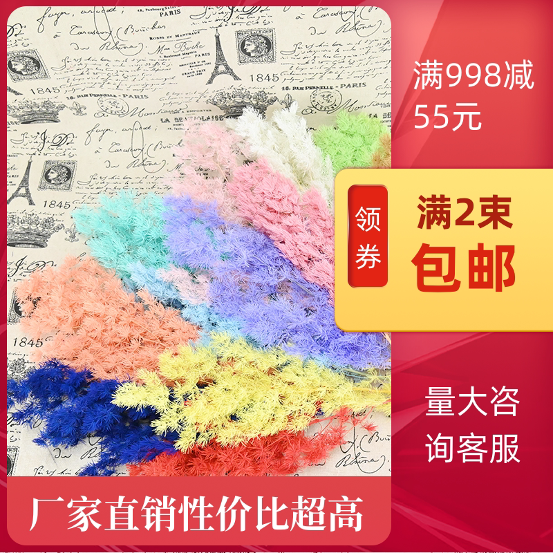 Вечный цветок Penglai мягкий букет в скандинавском стиле, материалы для интерьера, сухие цветы, сделай сам, настоящий букет, высококачественные цветочные материалы Изображение 1