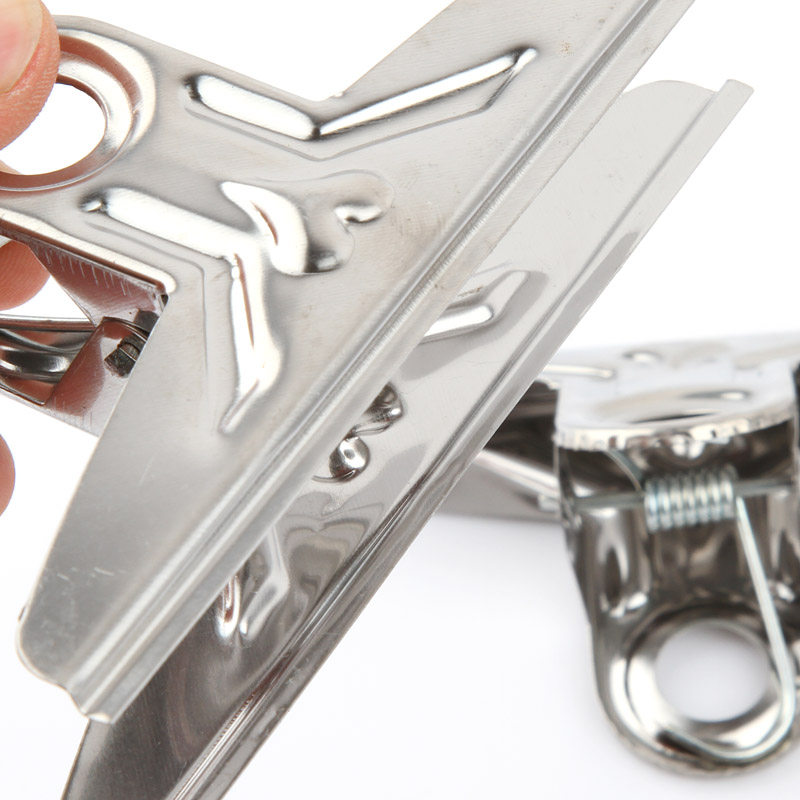 Ticket Clip Metal Clip Bill Clip Folder Large Number Iron Clips Ticket Clip Food Clip