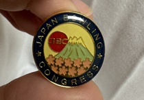 Japan Bowling Team Badge Japan Bowling Association Badge