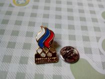 Olympic Games Badge 2014 Russian Olympic Committee Badge Russian NOC Badge