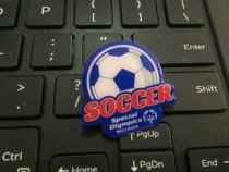 Special Olympics Badge Special Olympics Wisconsin Badge Football Game Badge