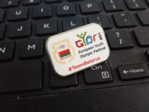 2017 European Youth Olympic Games badge Belarus Olympic Committee badge Belarus NOC badge