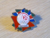 London 2012 Olympic Games badge Portuguese Olympic Committee badge Portuguese NOC badge defective