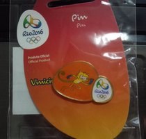 2016 Brazil Rio Olympic Games badges mascot event badges track and field badges
