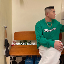 GAHKSTUDIO X MAGADETH PRE-FALL Cooperative American Retro Luxury Tide 3 Color T-shirt