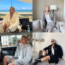 GAHKSTUDIO X MAGADETH designer partner models versatile four-color sweatshirt thin jacket 4 colors