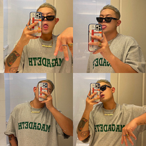 GAHKSTUDIO X MAGADETH designer cooperation high quality American retro short sleeve couples